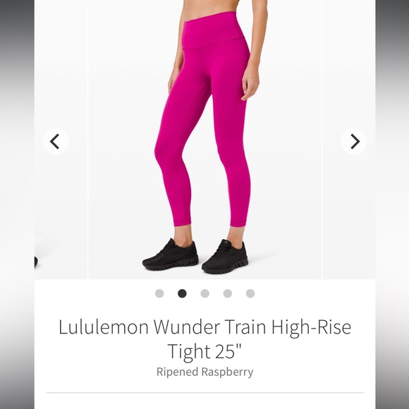 Wunder Train High Rise Tight Ripened Raspberry - Picture 6 of 11